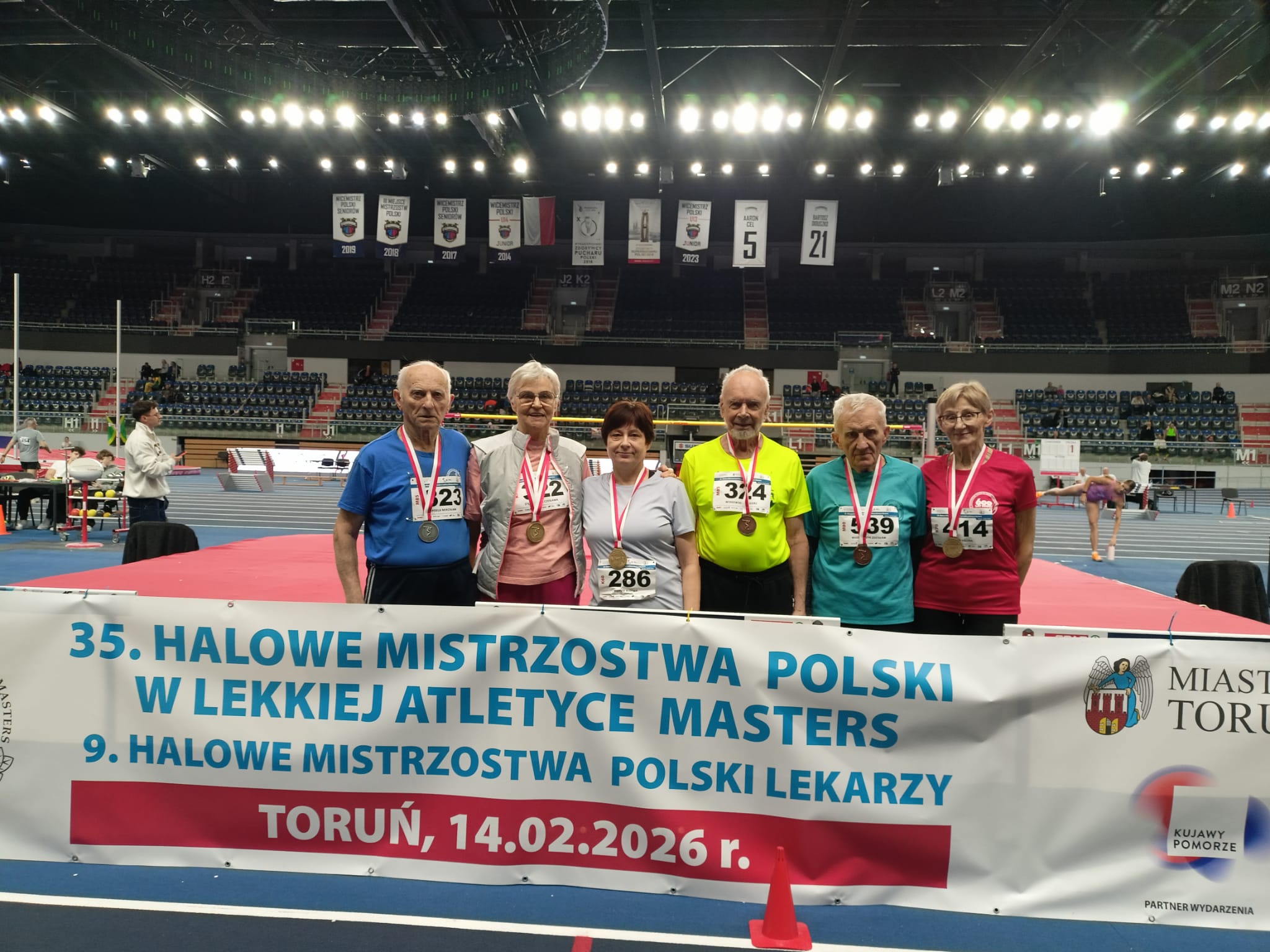 Sukcesy zawodników ze Skarżyska w Halowych Mistrzostwach Polski w Lekkiej Atletyce Master
